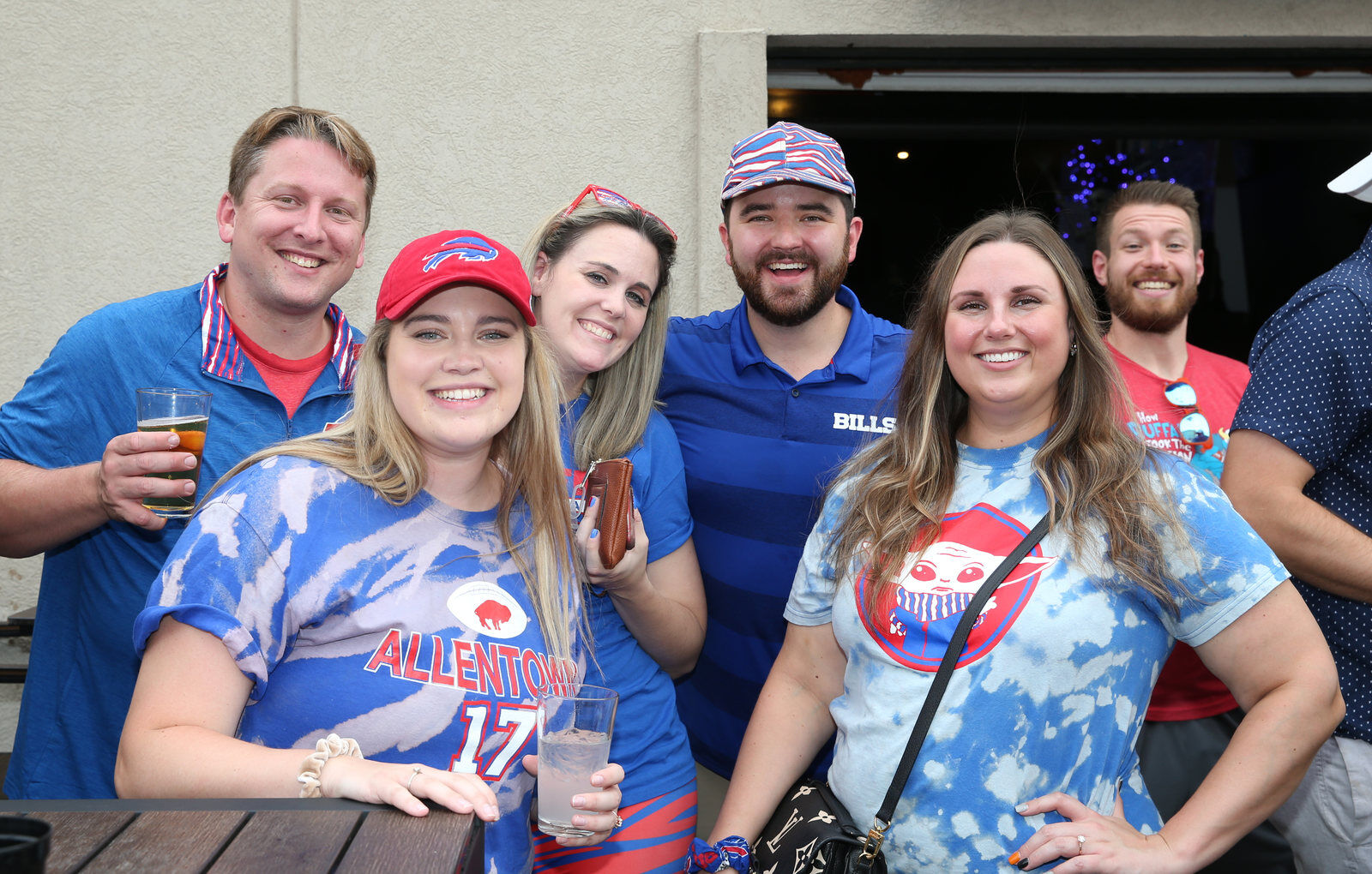 Buffalo Bills backers took over the the Taps on Main Bar